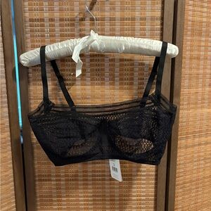 Else Black Kaia Bandeau Bra - NWT
